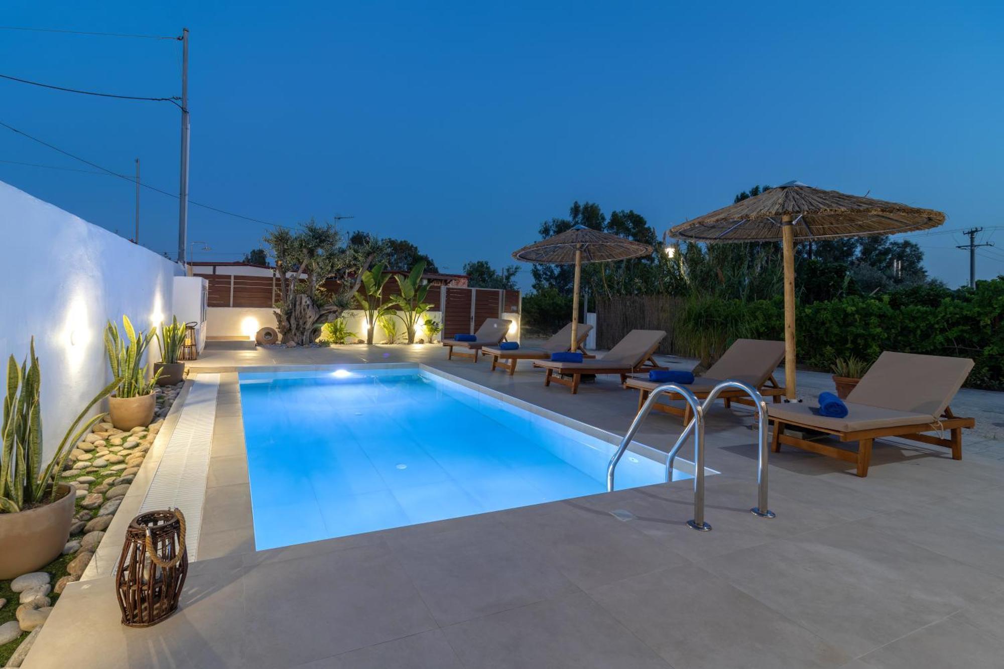 Summer Dream Villa Afantou Bagian luar foto